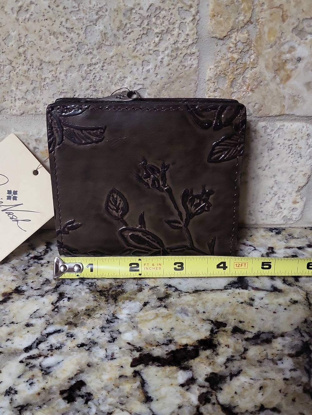 Patricia Nash Bark Leaves Lynette Wallet - Picture 3 of 14